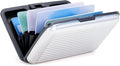 Women Credit Cards Holder,RFID Blocking Protection Aluminum Metal Wallet for Men Women Business Card Holder by LOUEBICA