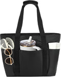 Fammart Mesh Beach Bag for Women, Large Beach Toy Pool Bag with Zipper Pocket, SandProof Cruise Essentials 2026 Family Travel by Fammart
