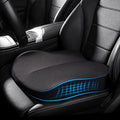 Adult Booster Car Seat Cushion, Wedge Memory Foam Pad for Driving Seat, Effectively Increase Height By 3.94 inch, Car Travel Accessories for Long Trips, (Black) by Putniu