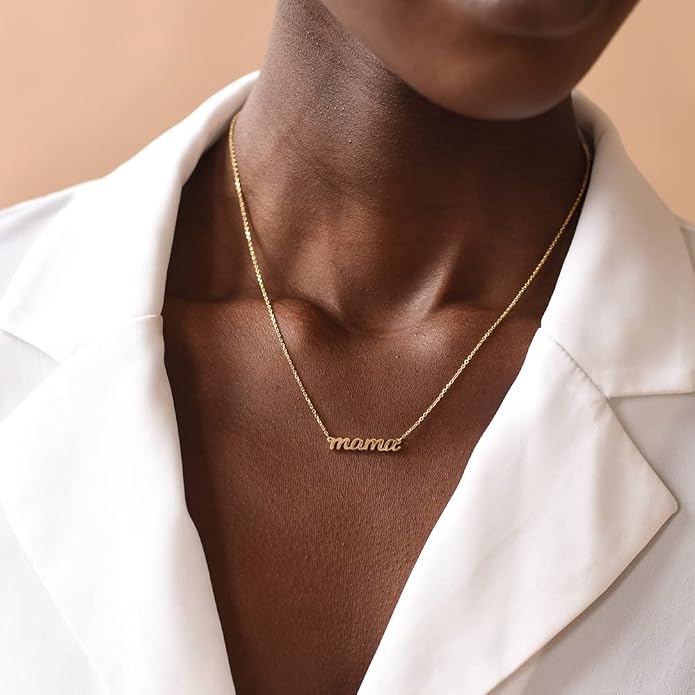 Gold Necklace for Women, Dainty Charm Pendant Necklace Jewelry Gift | 14K Gold Plated, Cute, Delicate, Adults, Non Tarnish, Hypoallergenic, Accessories - Image 4