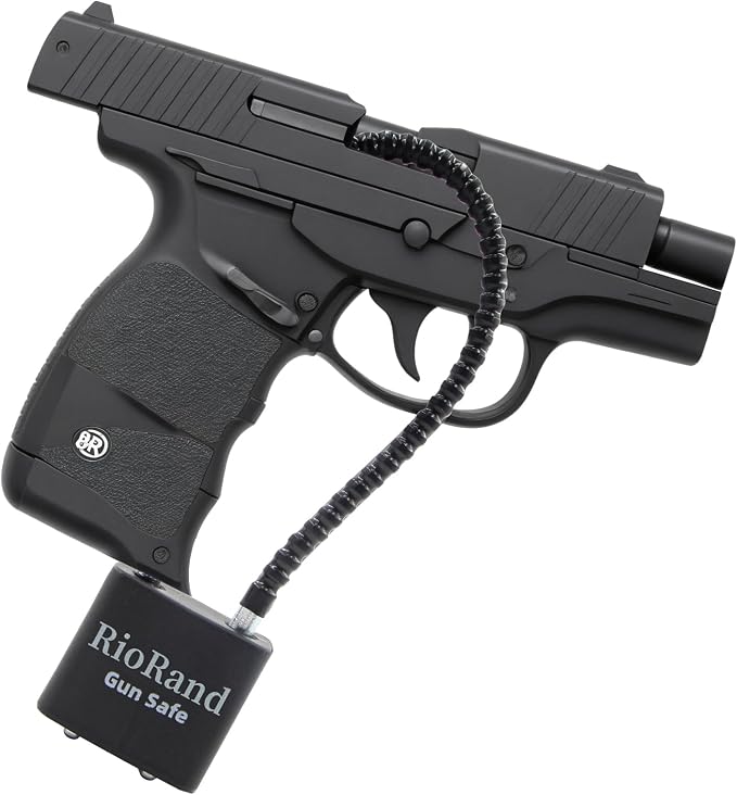 RioRand Keyed Alike Cable Gun Lock 8.5" & 15", Safety Lock Compatible with Pistols, Rifles & Shotguns for Home & Firearm Storage - Image 7