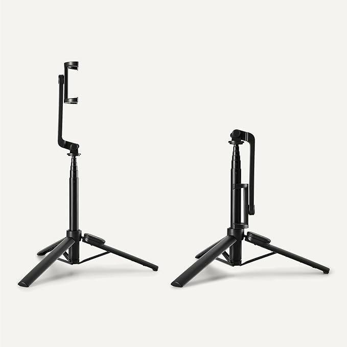 Amazon Basics 36" Portable Selfie Stick Mini Tripod for Phone with Detachable Remote, 360-Degree Rotation, 30-Foot Range, Compatible with iPhone, Samsung, and More, Black - Image 4