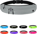 WATERFLY Running Belt Fanny Pack:Phone Holder Belt for Men Women | Lightweight, Soft and breathable fabric,SBS zipper, adjustable waist belt, Zero bounce, Suitable for running workout Fitness by Waterfly