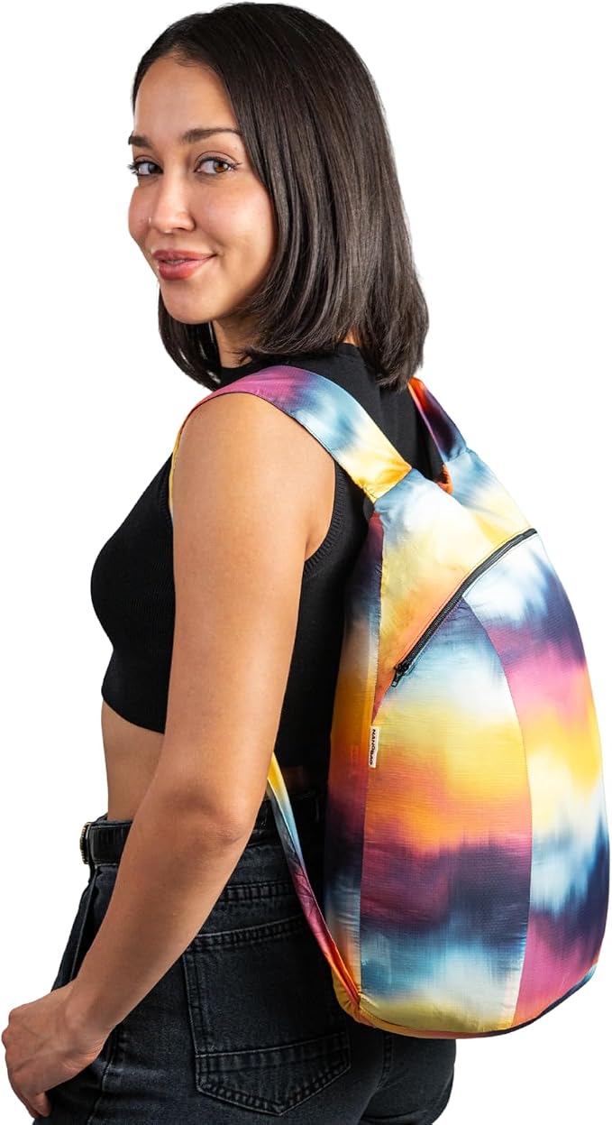 Nanobag Daypack 16L Ultralight Packable Foldable Travel Backpack for Hiking | 1.15 oz Portable Collapsible Pocket-Size with YKK Zipper and Wide Comfortable Shoulder Straps for Everyday Use and Sports - Image 2