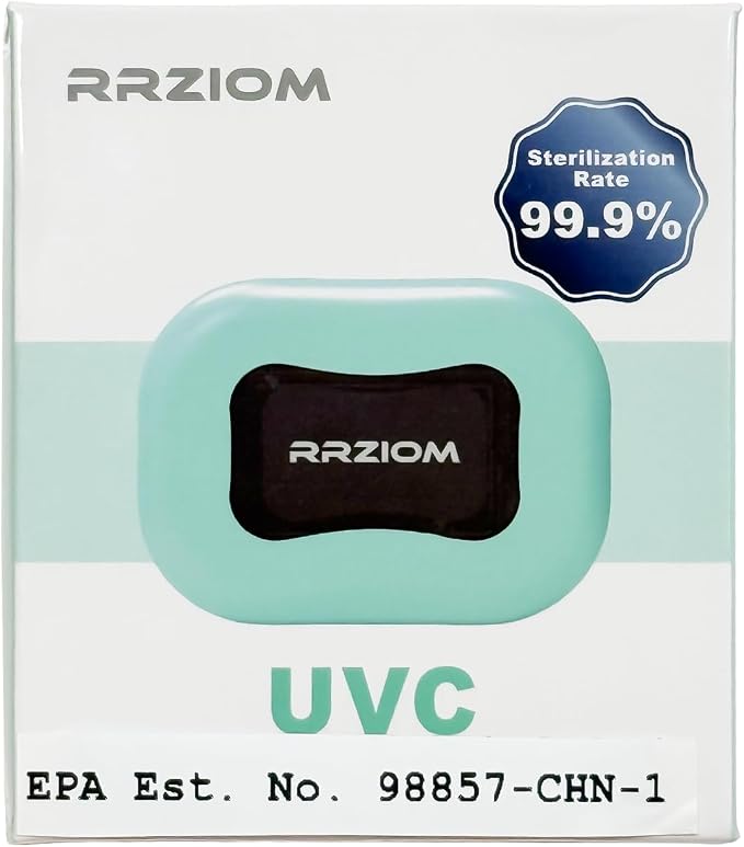 Toothbrush Sanitizer Case, RRZIOM Portable Toothbrush Covers Rechargeable | Rechargeable Toothbrush Cleaner Holder Case for Travel Home, Detachable Toothbrush Cover Cap for All Toothbrushes (Blue) - Image 7