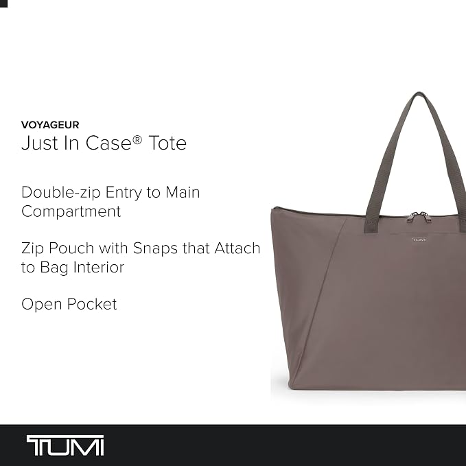 TUMI Just In Case Tote - Packable Travel Tote Bag for Women & Men - Carry Travel Accessories Easily - Image 3