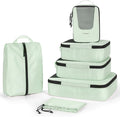 BAGSMART Compression Packing Cubes for Travel, 6/5/4set Lightweight Packing Organizers, Summer Travel Essentials Suitcase Organizer Bags Set by BAGSMART
