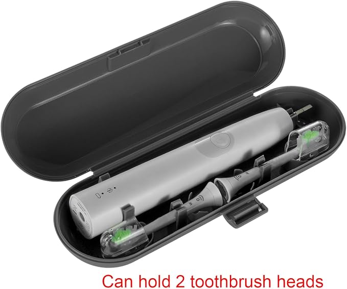Cosmos Pack of 2 Plastic Travel Case Toothbrush Carrying Case Holder Container Compatible with Oral B Pro and also for Sonicare & Other Toothbrush - Image 2