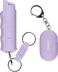 SABRE Personal Safety Kit with Pepper Spray and 2-in-1 Personal Alarm with LED Light, 0.54 fl oz, 25 Bursts,130dB Alarm, Audible Up to 1,250 Feet by SABRE