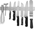 Modern Innovations 16 Inch Stainless Steel Magnetic Knife Bar with Multi-Purpose Functionality as a Knife Holder, Knife Strip, Magnetic Tool Organizer, Art Supply Organizer & Home Organizer by ModernInnovations