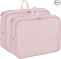 Packing Cubes for Travel Packing Organizers Compression Travel Cubes, Pink | Compression Packing Cubes Luggage Suitcase Organizer Bags Compression Bags for Travel Accessories by CALACH