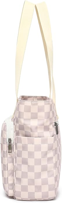 Women Tote Bag With Muti-Pockets,Lightweight Shoulder Bag,Large Capacity Handbag for Travel, Work, Gym - Image 4