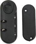 Zinc Alloy Luggage Lock - 3 Digit Suitcase Password Lock, Frosted Black Appearance for Travel by VGEBY