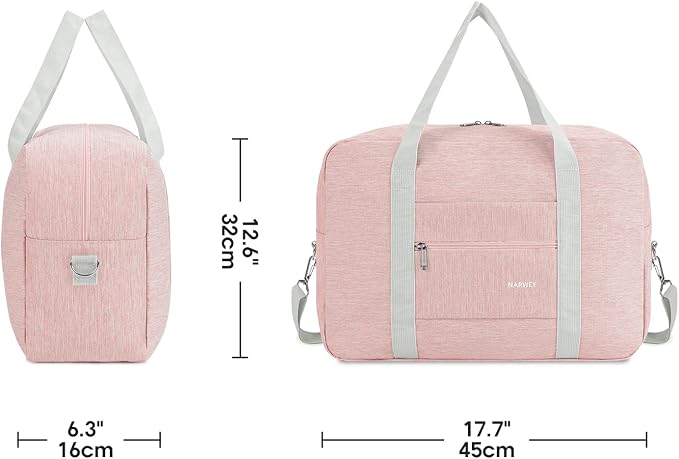 For Spirit Airlines Personal Item Bag Foldable Travel Duffel Bag Tote Carry on Luggage Duffle Overnight for Women and Men - Image 8