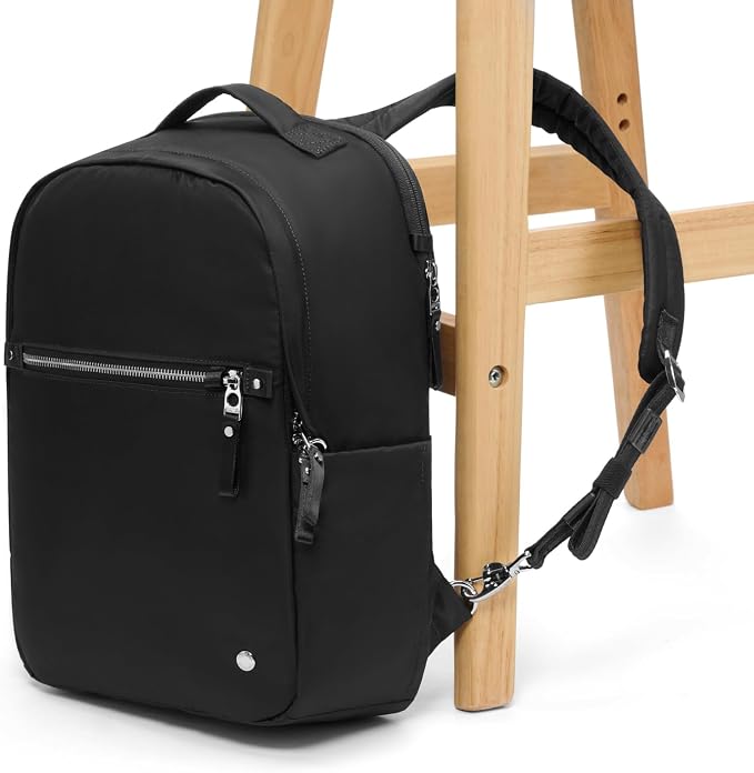 Pacsafe W 10L Anti Theft Backpack, Black - Image 7