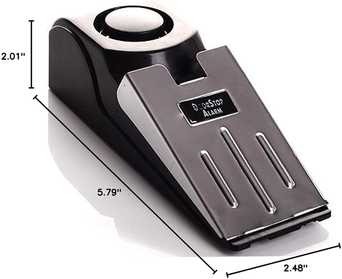Upgraded Door Stop Alarm -Great for Traveling Security Door Stopper Doorstop Safety Tools for Home - Image 7