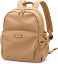 Mini Backpack for Women Small Backpack Purse Cute Stylish Lightweight Daypack for College Work Travel Party,12.9Inch,Earthen Brown by GOLFQUALITY