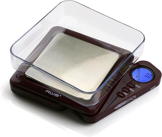Blade Series - Digital Precision Pocket Weight Scale - Lightweight 650G X 0.1 G - (Red) - AMERICAN WEIGH SCALES - Image 3