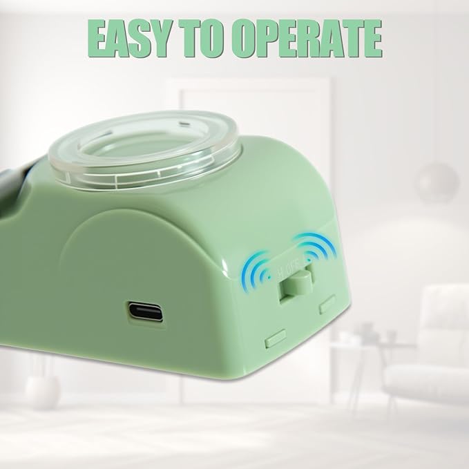 Type-C Rechargeable Door Stop Alarm with 120DB Security Alarm | Heavy Duty ，Floor Wedge Doorstop for Travel Apartment Home House - Image 4