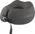 Skechers Neck Pillow for Traveling,Memory Foam Travel Neck Pillow for Airplane Travel Pillow for Flight Headrest Sleep, Portable Plane Accessories,Gray by Unknown