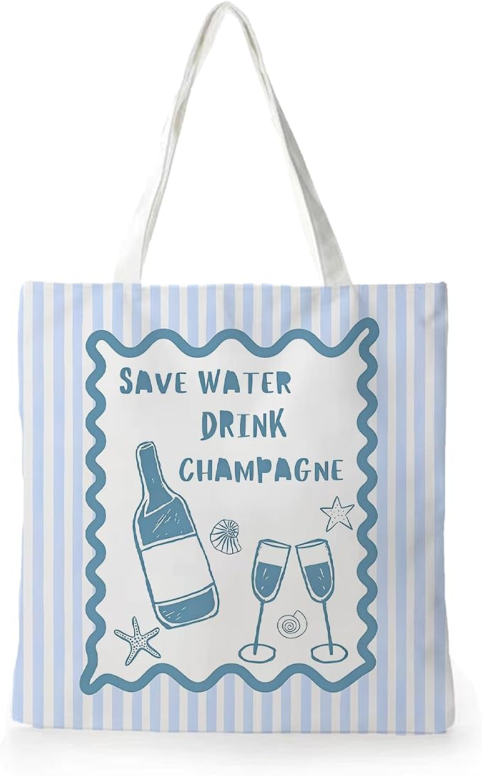 Summer Coastal Beach Canvas Tote Bag by Welcometowoodforest