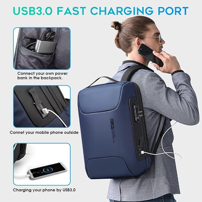 BANGE Tech Laptop Backpack for Men and Women - Image 5