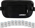 Money Belt for Travel Women and Men Slim Hidden Travel Wallet with RFID Blocking by LANNEY