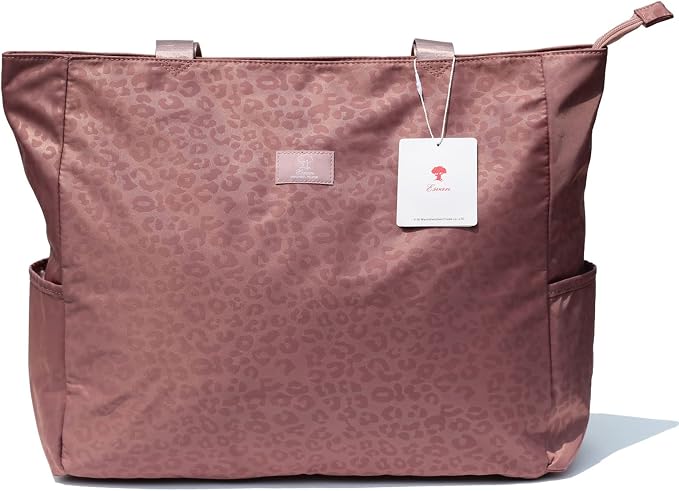 ESVAN LARGE BEACH BAG Water Resistant Lightweight 20 inch Women Oversize Tote Bag for Gym Beach Travel Pool Yoga Nurse - Image 8