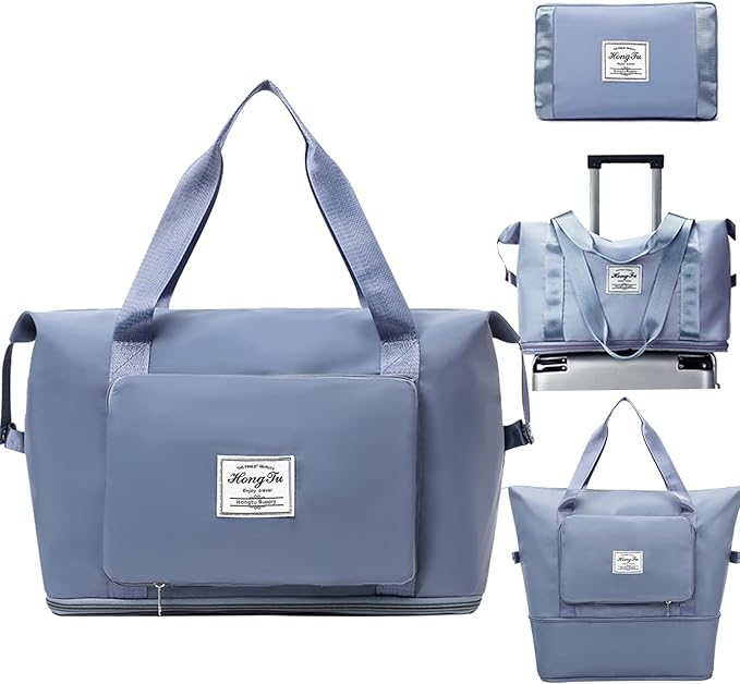 INVODA Women's Weekender Overnight Carry-On Sports Tote Gym Bag by INVODA