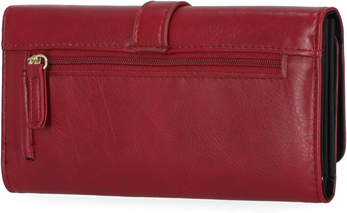 Mundi File Master Womens RFID Blocking Wallet Clutch Organizer With Change Pocket - Image 4
