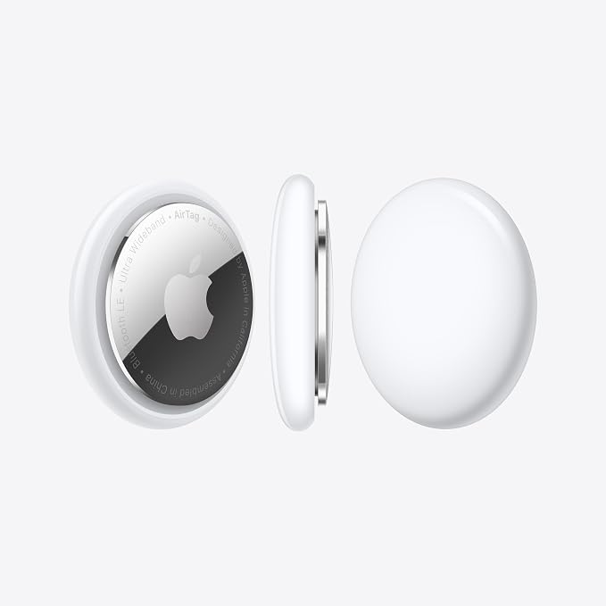 Apple AirTag (1st Generation) - 4 Pack. Keep Track of and find Your Keys, Wallet, Luggage, Backpack, and More. Simple one-tap Set up with iPhone or iPad, Bluetooth - Image 3