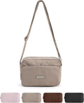 BAGSMART Mini Foldable Crossbody Bags for Women, Cute Travel Purses | 2.4L mini for daily travel campus, water-resistant sling bag, cute travel purse, classic shoulder bag by BAGSMART