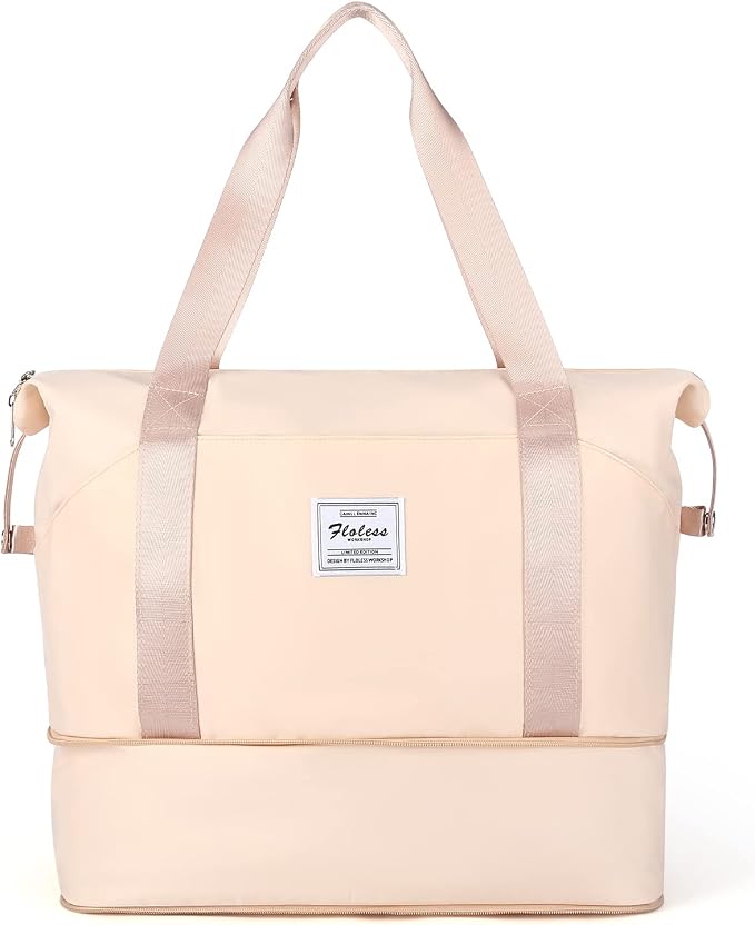 Travel Duffel Bag, Sports Tote Gym Bag, Shoulder Weekender Overnight Bag for Women - Image 9