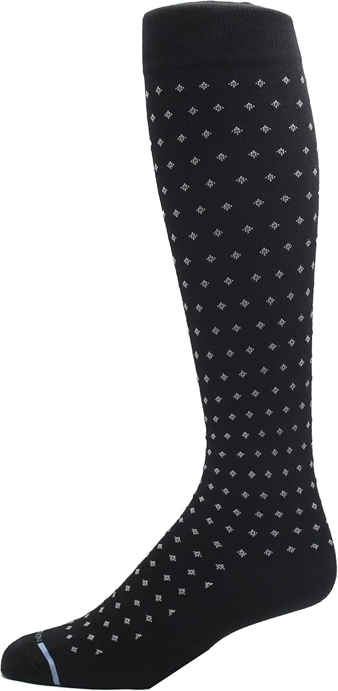 Dr. Motion 4 Pairs Men's Athletic Traveler Graduated Compression Knee High Socks - Image 5