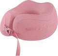 Skechers Neck Pillow for Traveling,Memory Foam Travel Neck Pillow for Airplane Travel Pillow for Flight Headrest Sleep, Portable Plane Accessories,Pink by Unknown
