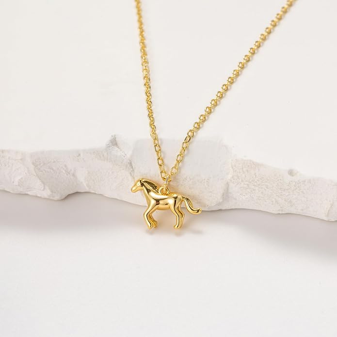 Gold Necklace for Women, Dainty Charm Pendant Necklace Jewelry Gift | 14K Gold Plated, Cute, Delicate, Adults, Non Tarnish, Hypoallergenic, Accessories - Image 5