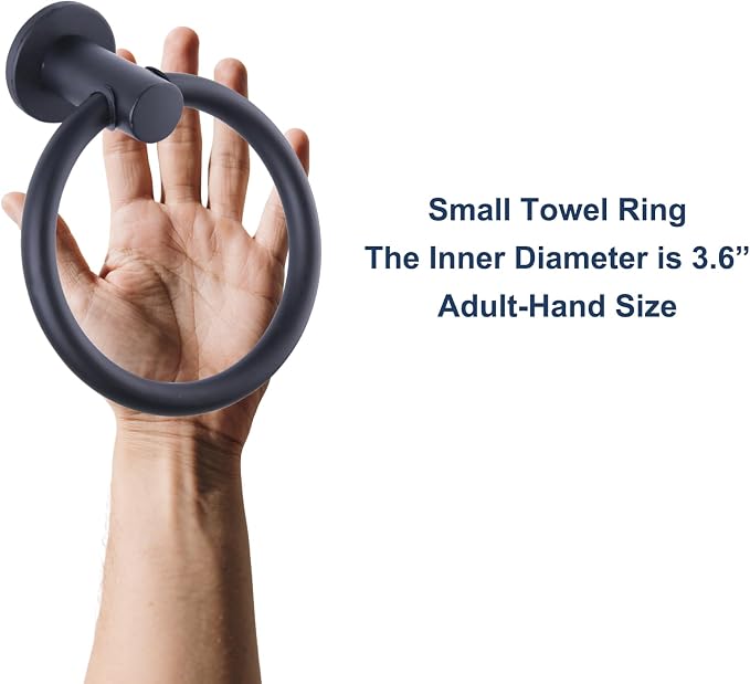 Magnetic Towel Holder for Refrigerator Kitchen Towel Ring Hook | Magnetic Towel Ring Holds Hand Towels Securely On Compatible Metal Surfaces With Adjustable Design For Kitchen Appliances. - Image 6