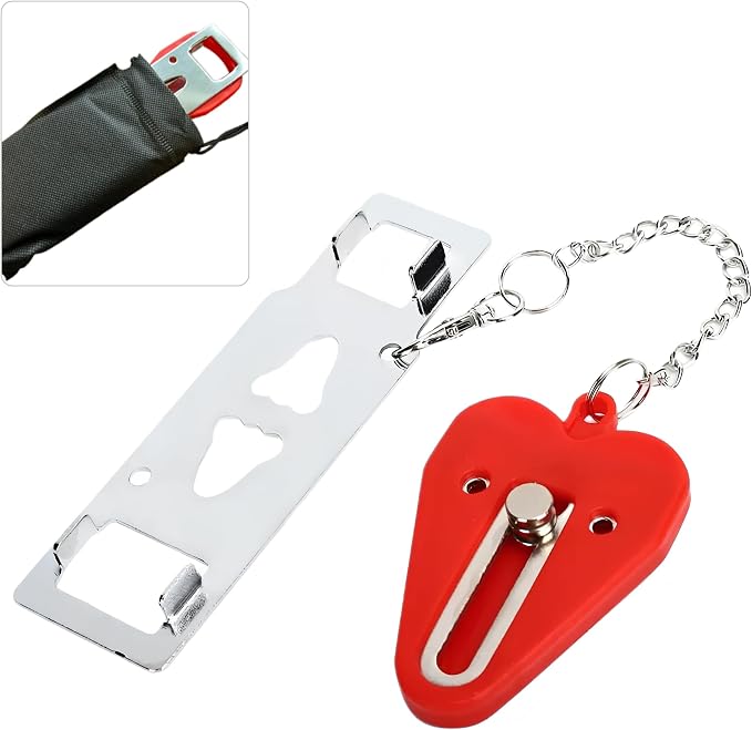Portable Door Lock for Enhanced Security – Easy-to-Use, Travel-Friendly Device to Secure Doors Anywhere. Ideal for Hotels, Apartments, and Rentals for Added Peace of Mind by Unknown