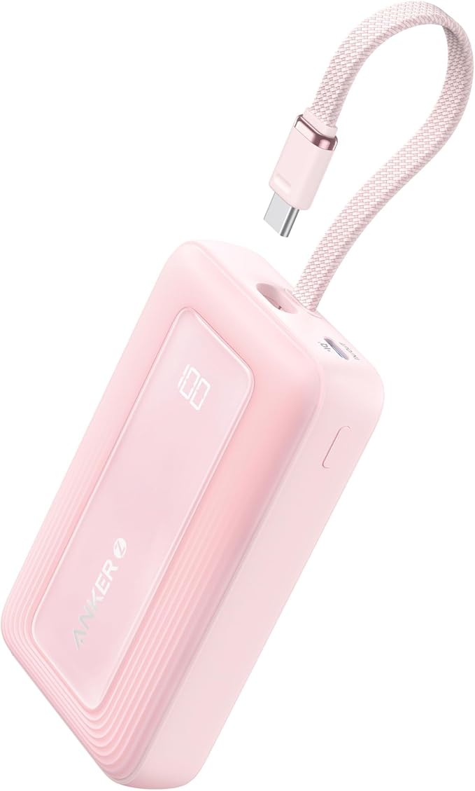 Anker Zolo Power Bank,20,000mAh 30W Portable Charger with Built-in USB-C by Unknown
