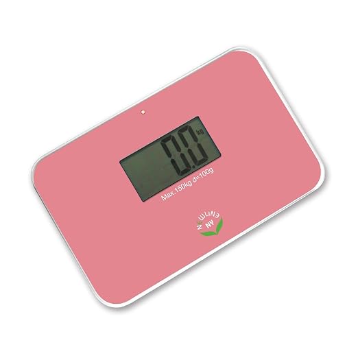 NewlineNY Auto Step On Super Mini Travel Bathroom Scale, 5.25" x 8.5" SBB0638SM: Strawberry Ice - Image 9