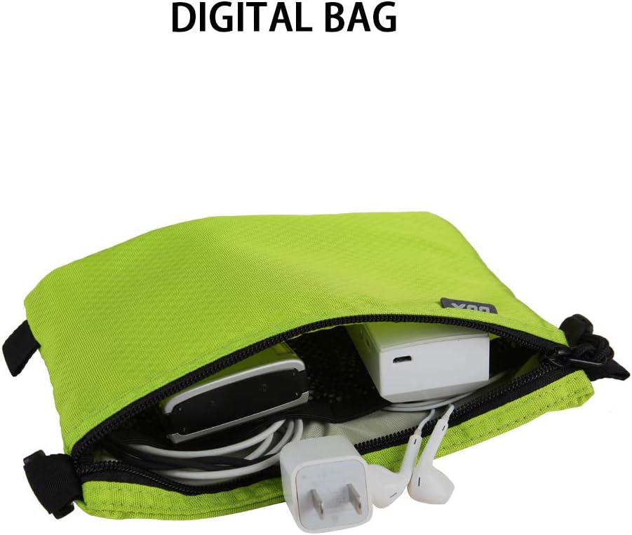 GOX Small Toiletry Bag for Men Bulk Cosmetic Bag Dopp Kit Carry On Zipper Pouch Organization Nylon Small Packing Sack Water Repellent - Image 4