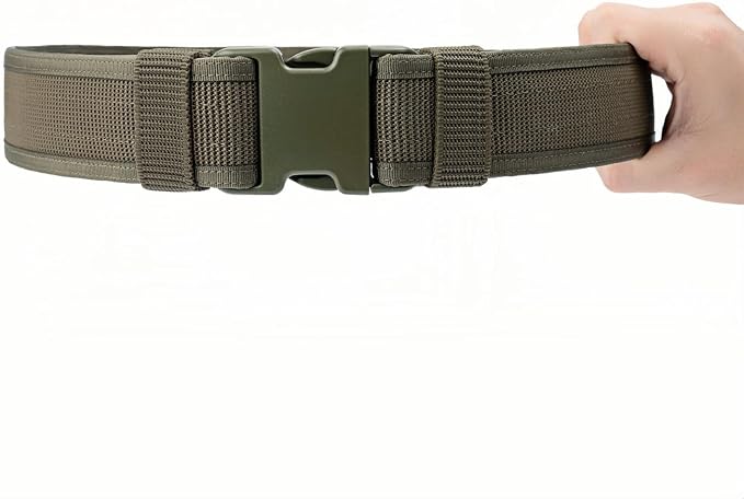 Security EMS EMT Firefighters Work Belt 2" Wide Camping Hiking Utility Tool Belt Airsoft Paintball Gear Holster Belt - Image 6