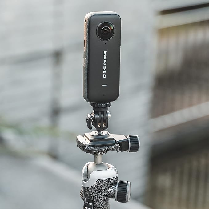 PGYTECH Action Camera Arca-Type Quick Release Plate, Aluminum Alloy Action Camera Mount for Gopro/Insta360/DJI Osmo Action/Pocket Most Action Cameras, Quick Connecting to Backpacks, Belts and tripods | for Gopro/Insta360/DJI Osmo Action/Pocket Most Act... - Image 9