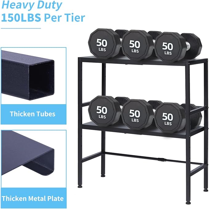 2-Tier Expandable Metal Storage Shelves, 150LBS Heavy Duty Shelving Units and Storage,Adjustable Utility Organization and Storage Shelf Rack For Kitchen Garage Laundry Bathroom Pantry Warehouse - Image 4