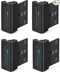 Home Security Reinforcement Lock Front Door Locks Child Safety Latch Kids | Child Proof Latch Lock Flip Door Guardian Inward Swinging Inside Door Top Lock Kids Safety No Drill Prevent Unauthorized by EverPlus