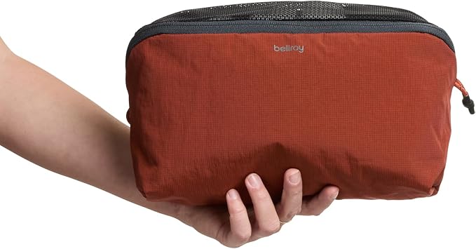 Bellroy Packing Cube, 4L Travel Organizer Pouch - Clay | 4L organizer packing cube with an internal zip pocket and a durable, lightweight design - Image 5