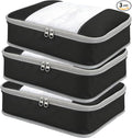 Packing Cubes for 21" Suitcase Travel Luggage Organizers - Travel Organizer Bags Luggage Clothes Accessories Storage Carry on Suitcase Packing Pouches Bag For Men Women Kids 1/2X3PACK by POPPAP