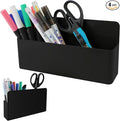 KITANIS Magnetic Pen Holder,3 Compartments Magnetic Dry Erase Marker Holder,Extra Strong Magnet Storage Marker Pen Pencil Organizer for Refrigerator,Whiteboard,Locker Accessories(Long Style) by KITANIS