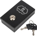 4.3 x 2.5 Inches Metal Box for Gambler with 2 Keys | Winners Bank Portable Safe Casino Money Pocket Sized Cash Box, Mini Lock Box Gambling Box For Cash Saving Go Home Money by Unknown