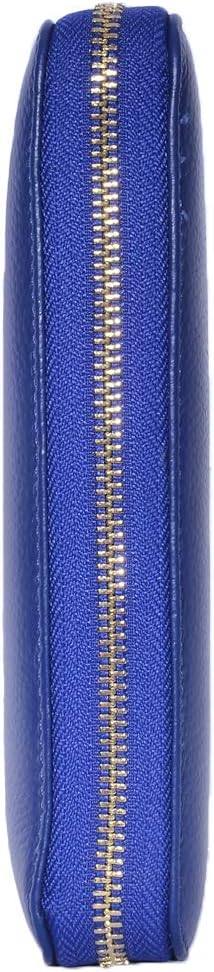 Easyoulife Credit Card Holder Wallet Womens Zipper Leather Case Purse RFID Blocking - Image 6